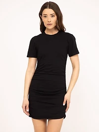 slub jersey t-shirt dress