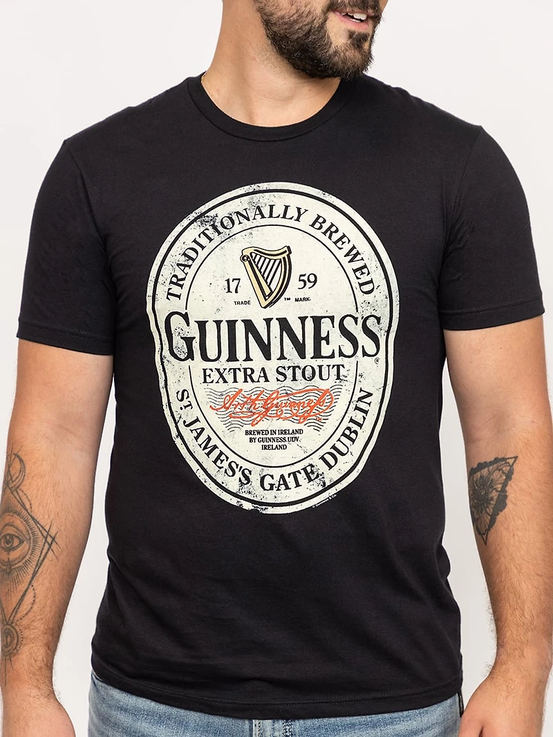 guiness unisex graphic tee