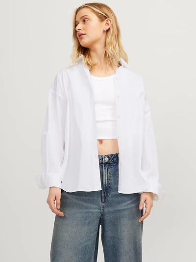 jamie relaxed poplin shirt