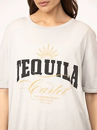tequila cartel oversized tee