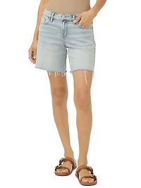 Suki Mid Rise Long Shorts