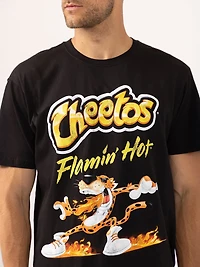 cheetos flamin hot graphic tee
