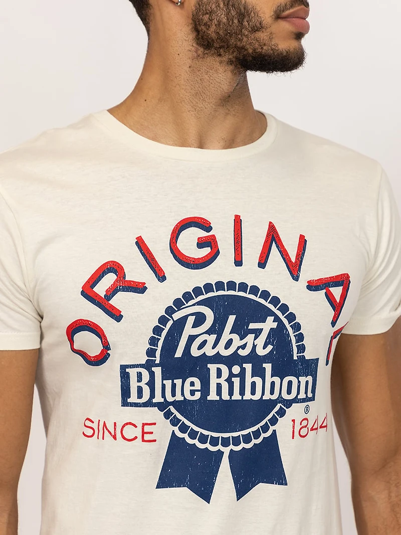 unisex pabst blue ribbon graphic tee