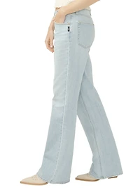 90s Mid Rise Baggy Bootcut Jeans