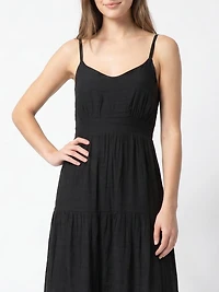 3-tiered maxi dress