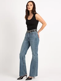 double scoop neck tank