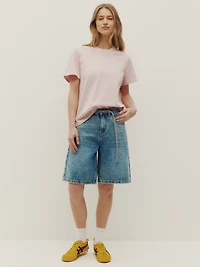 hudson belted shorts