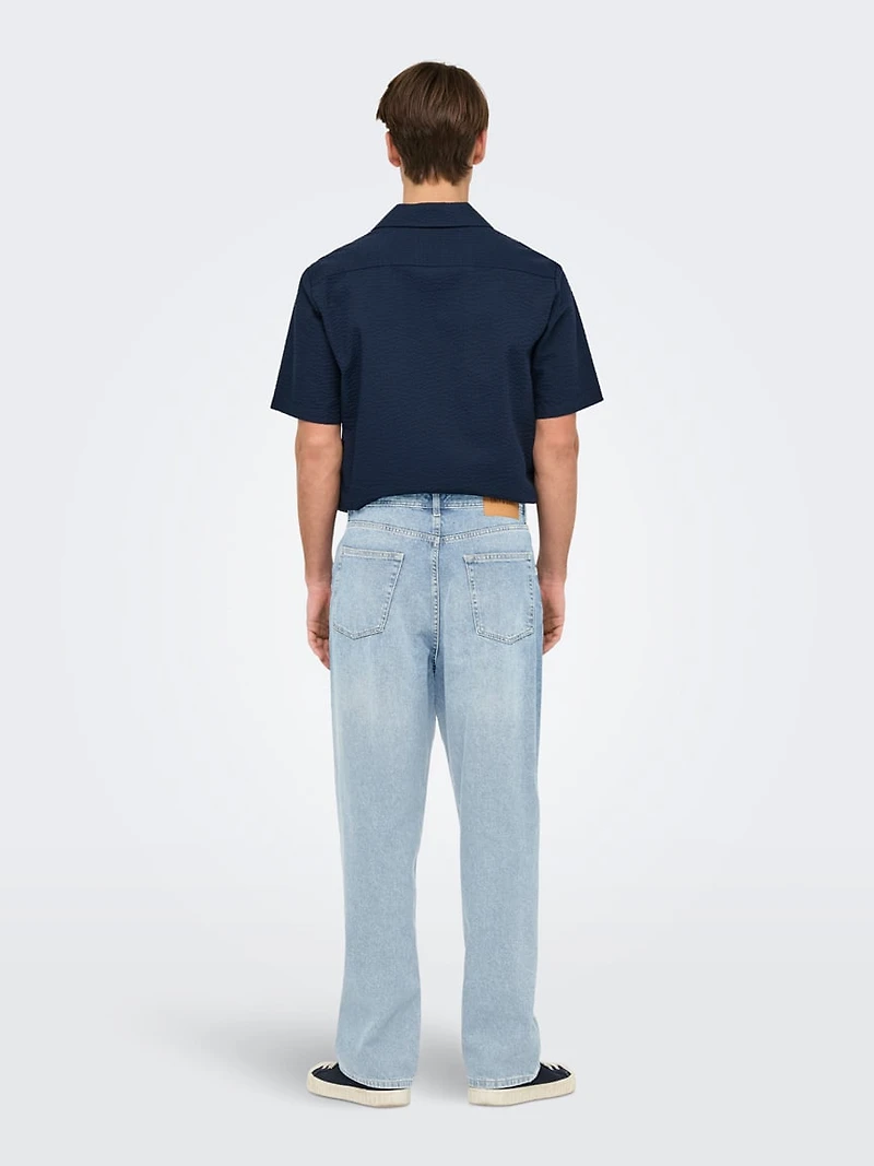 fade loose jean light authentic