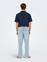 fade loose jean light authentic