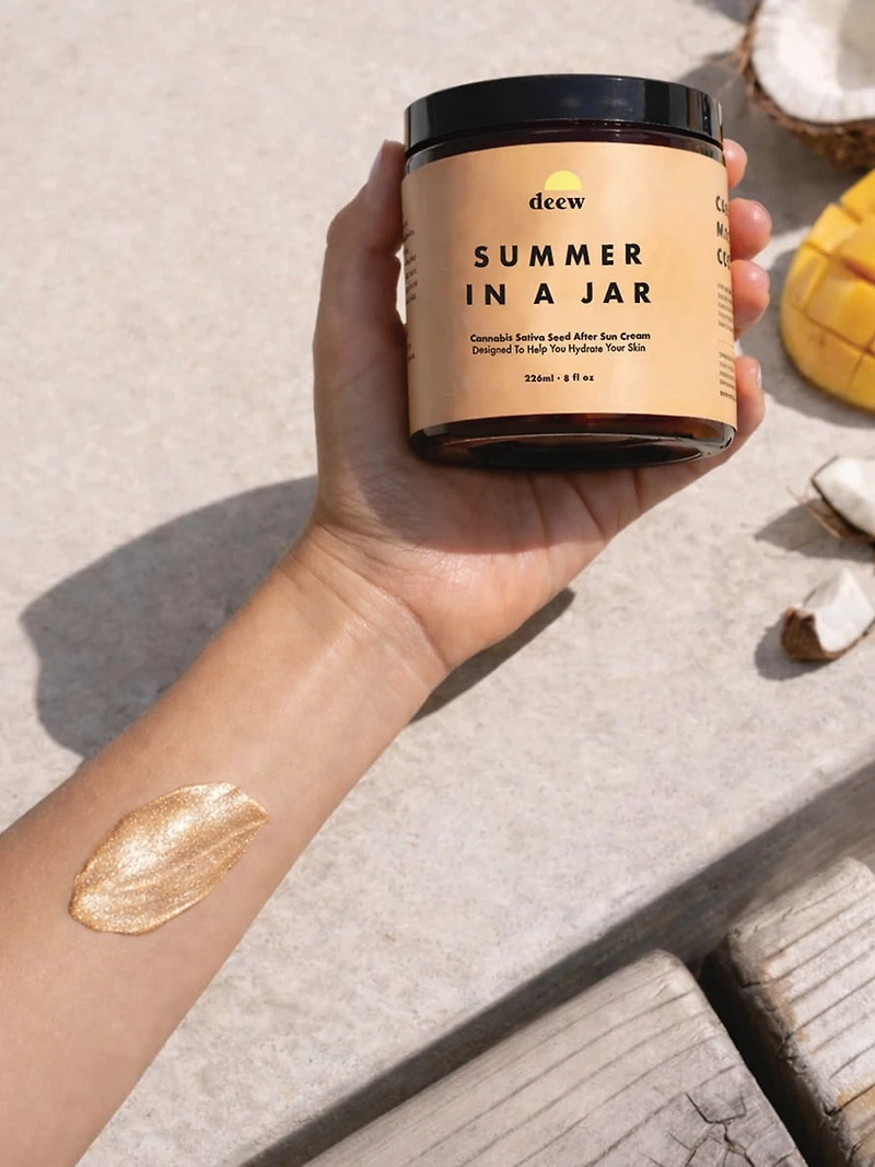 summer in a jar body cream