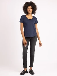 saige scoop neck t-shirt