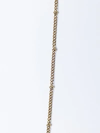 helium bubble initial necklace "B"