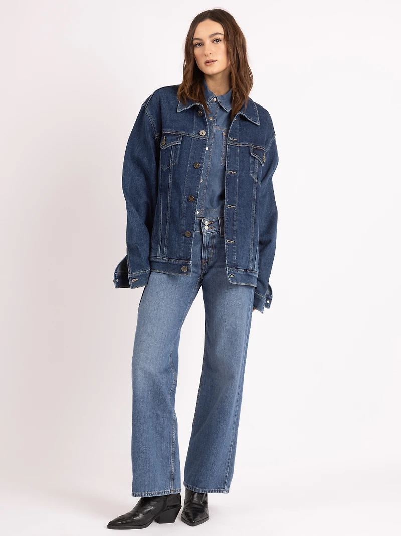 loretta denim shirt
