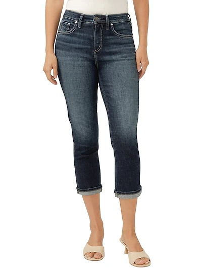 Avery High Rise Luxe Stretch Capri