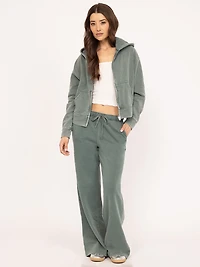 wide leg sweatpant