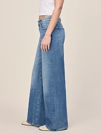 CJU wide leg jean varsity blue