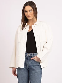 nevaeh chore jacket ecru