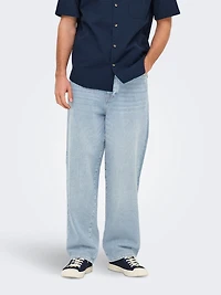 fade loose jean light authentic