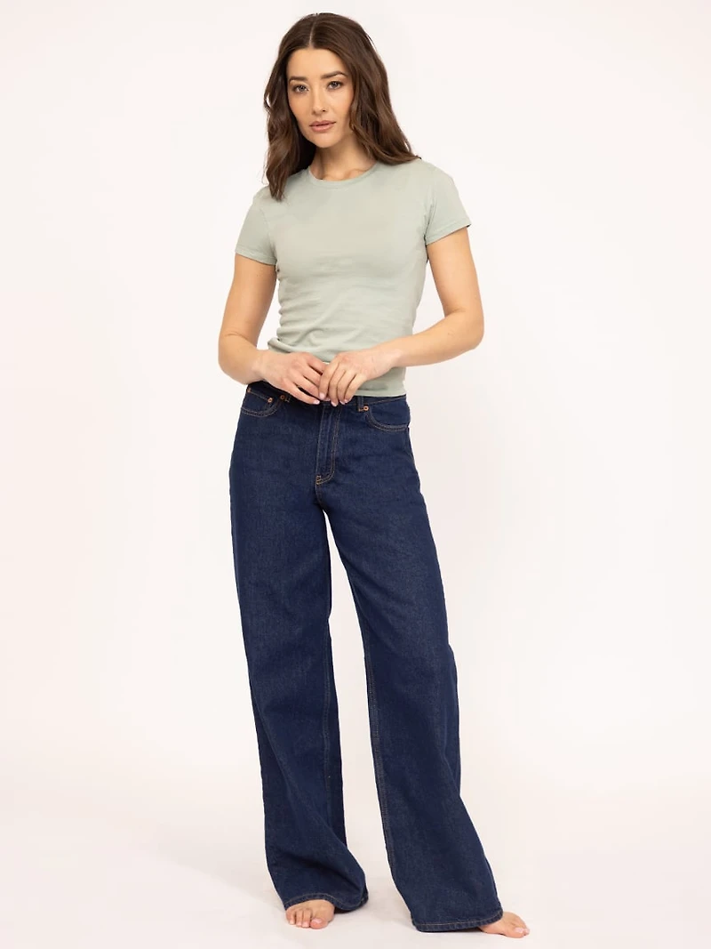 short sleeve tee green