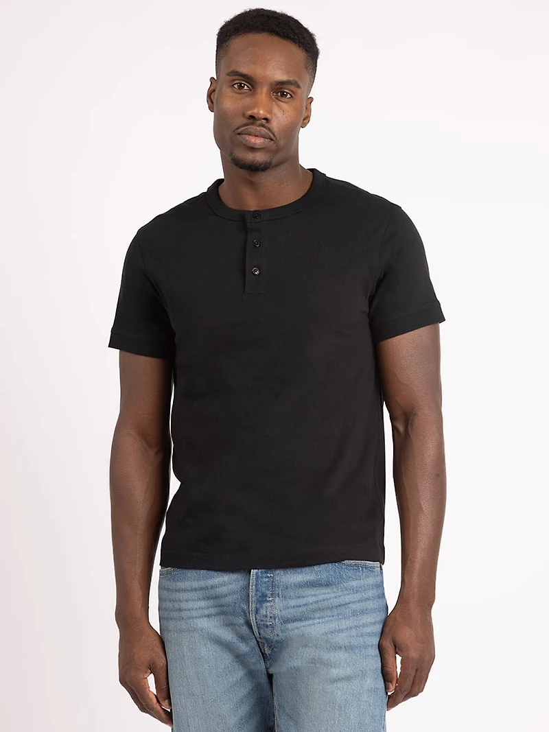 jeremy 3 button henley