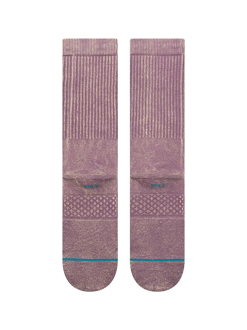 icon dyed crew socks