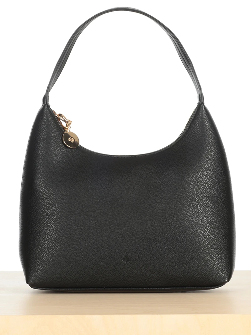 marlo bag - black pebble