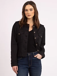 prima button front jacket