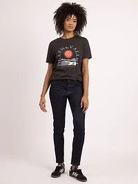 death valley crew neck graphic t-shirt
