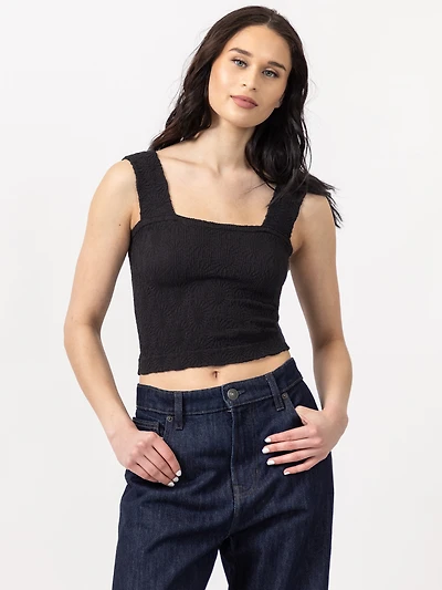adelina square neck tank