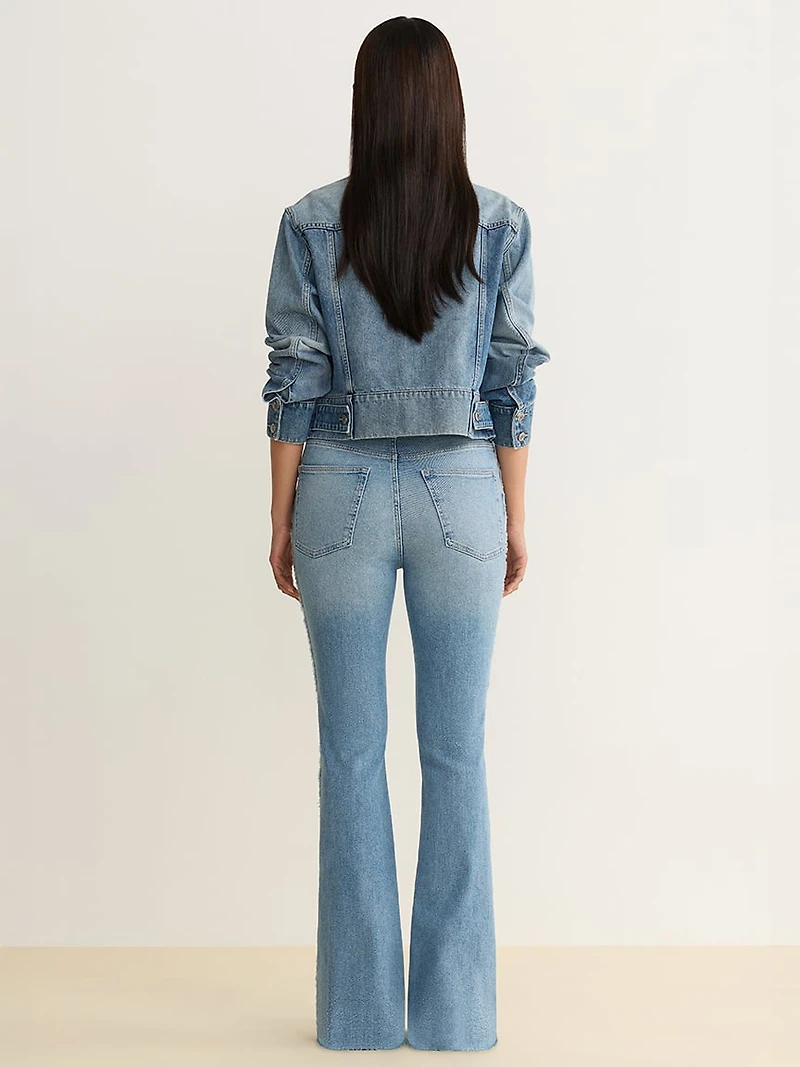 KPB cropped denim jacket