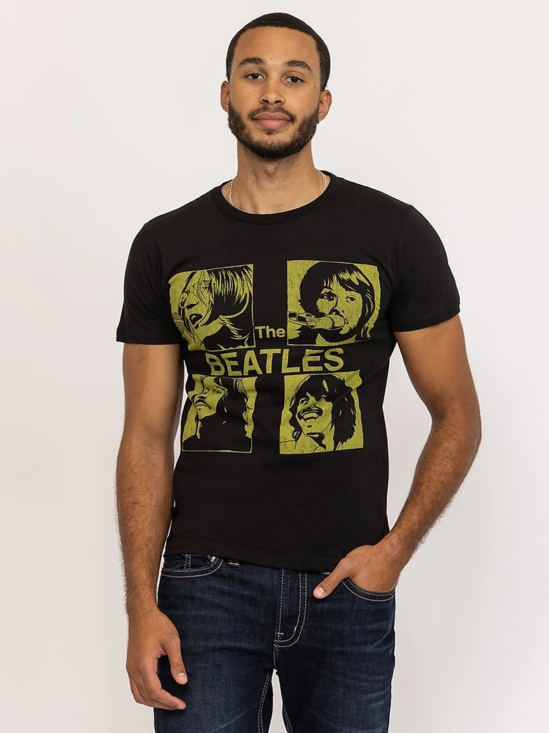 unisex the beatles graphic tee