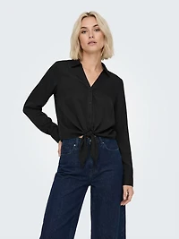 nova long sleeve knot shirt