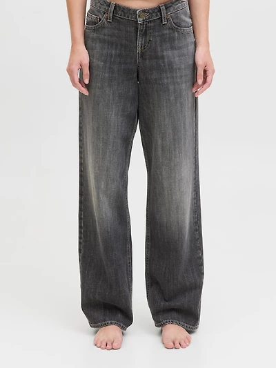 palermo loose jean dark grey