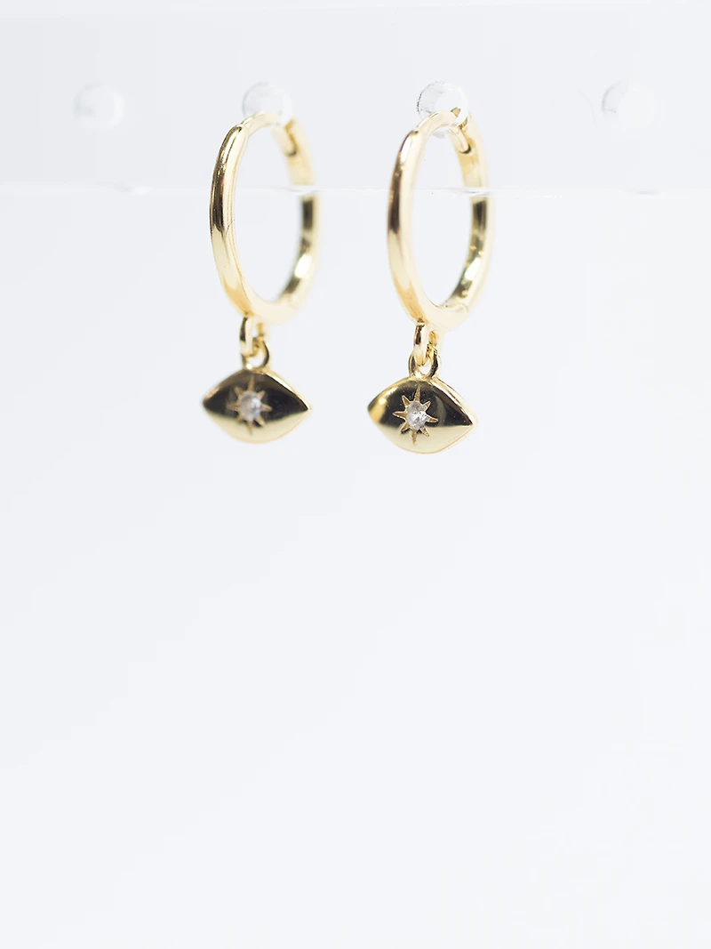 astra hoop earrings