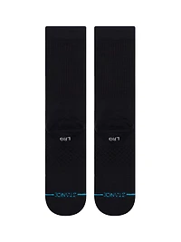 icon crew sock black