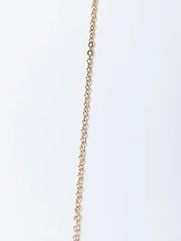 dainty zodiac necklace gold