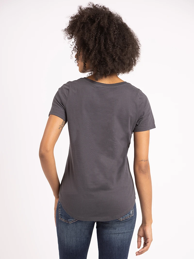 saige scoop neck t-shirt