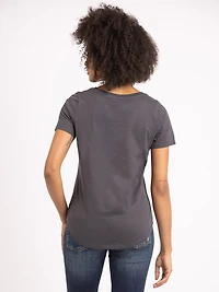 saige scoop neck t-shirt