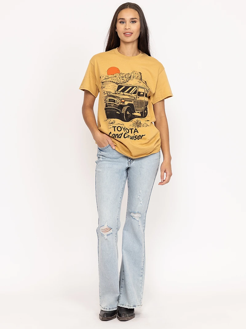 toyota land cruiser unisex graphic tee