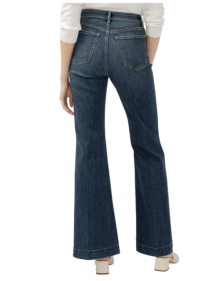 Isbister High Rise Flare Luxe Stretch Jeans