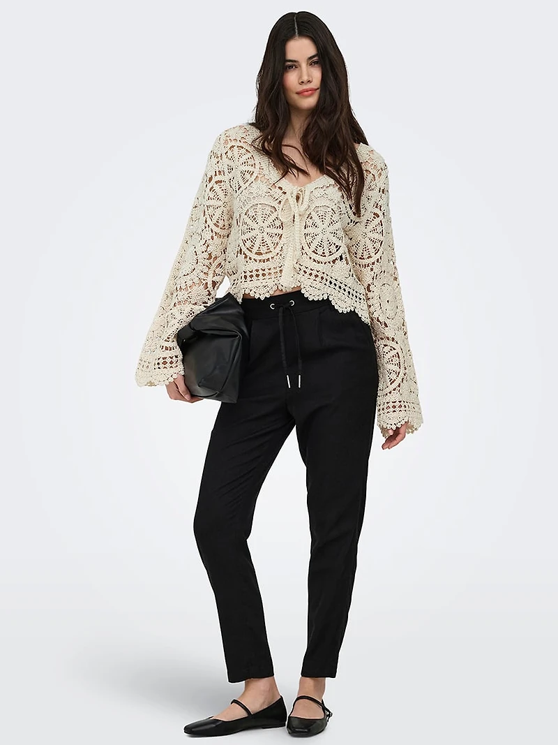 waterly crochet cardigan