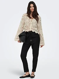 waterly crochet cardigan