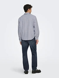 giorgio relaxed stripe shirt