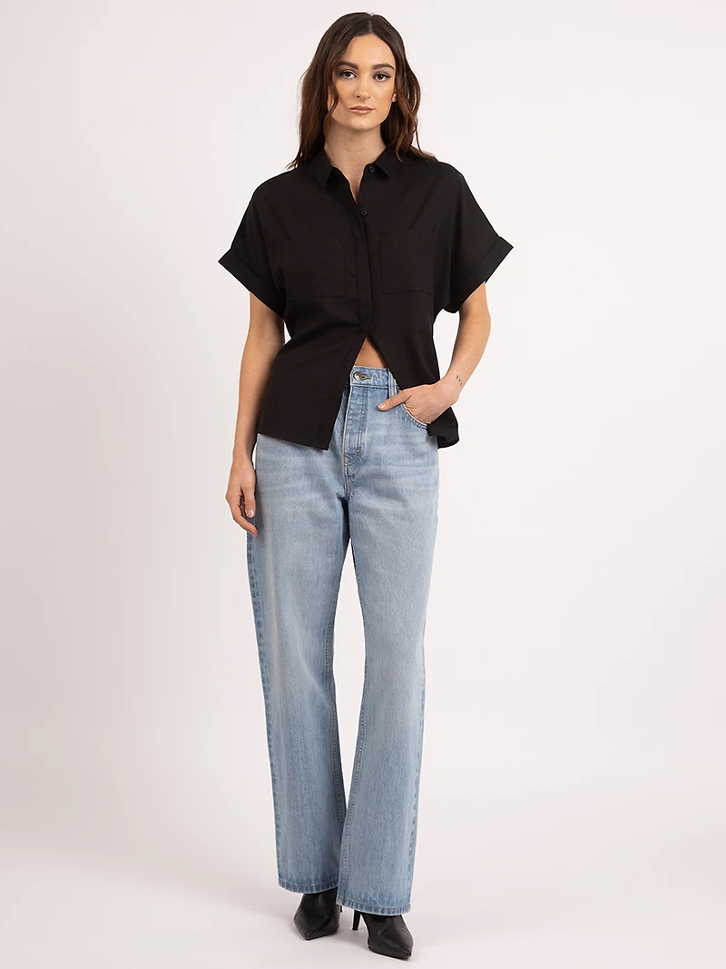 nathalie utility shirt