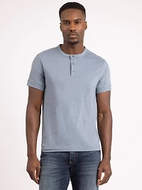 jeremy 3 button henley