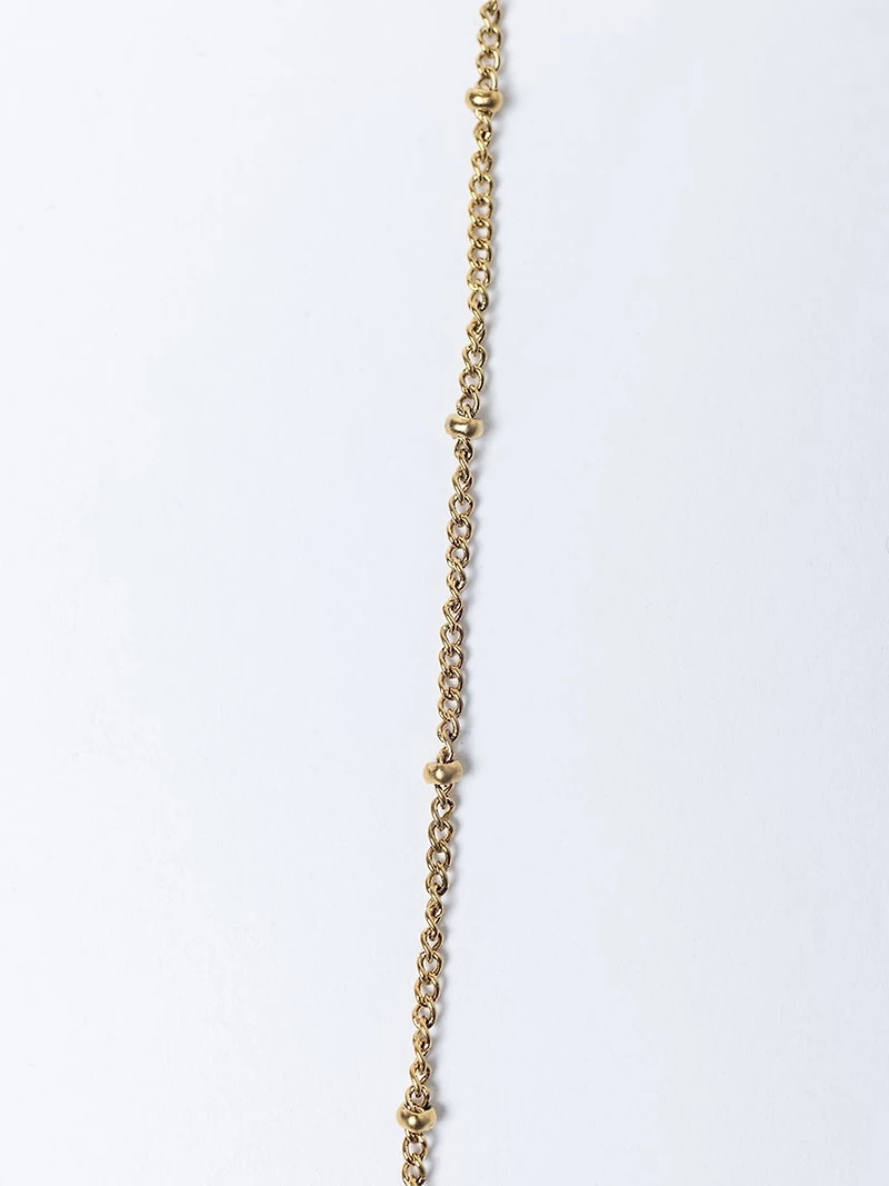 helium bubble initial necklace "C"