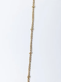 helium bubble initial necklace "C"