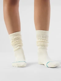 icon slouch crew socks