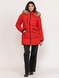 khione quilted parka