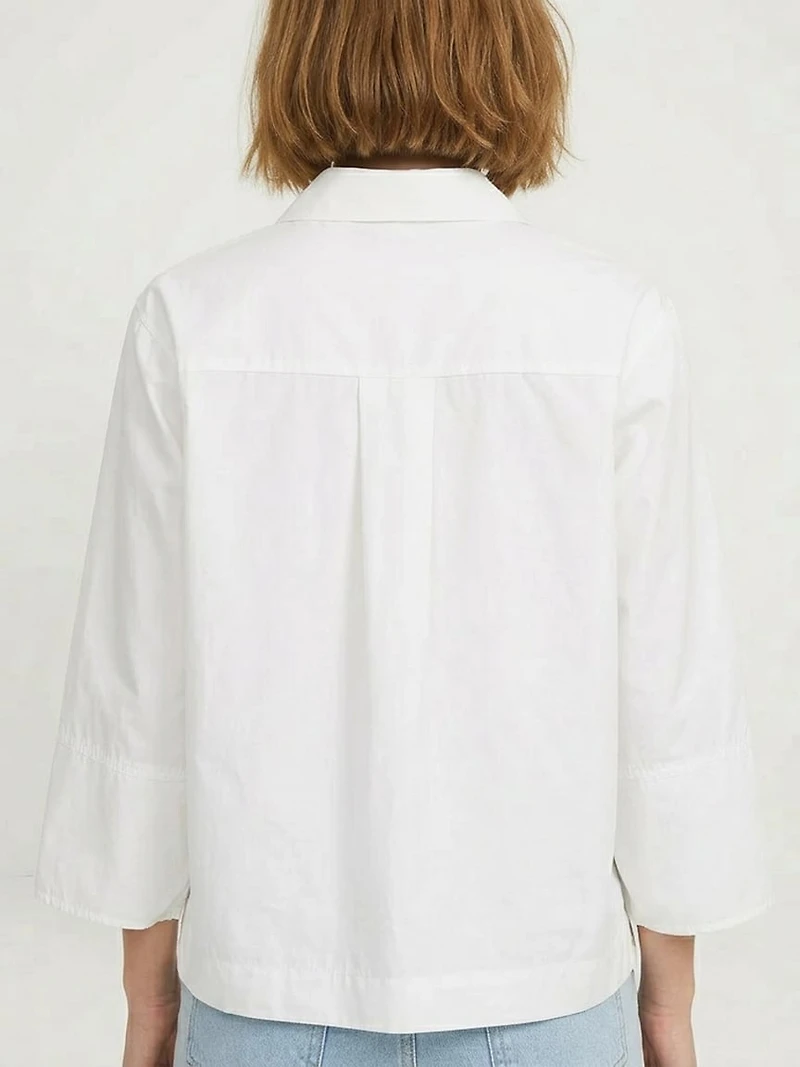 caro poplin blouse